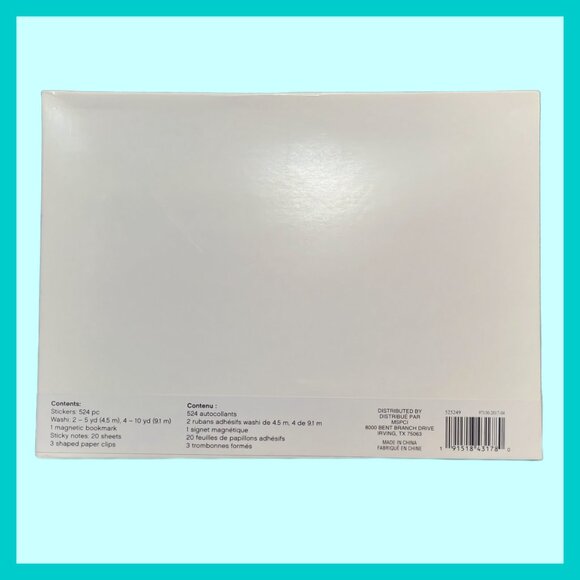 Craft Smart Sticker and Embellishment Box x2 -Everyday & Faith- for Paper Crafts - Picture 3 of 5